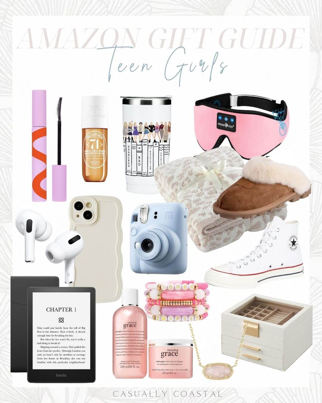 amazon gift guide for teen girls graphic
