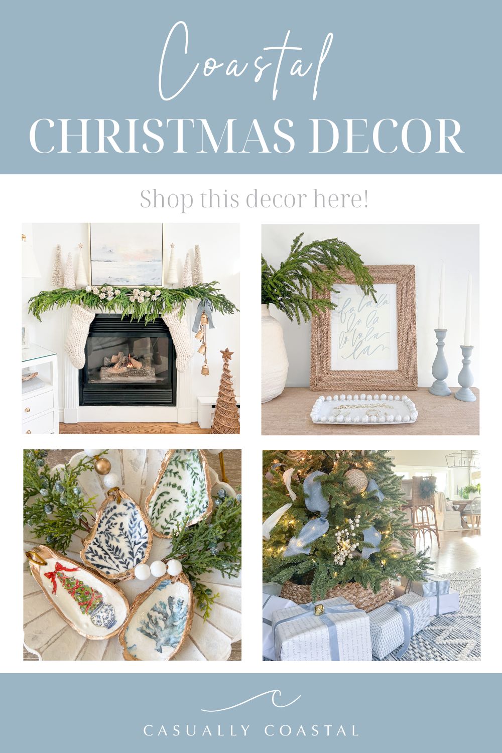 Bringing Coastal Charm into Christmas Decor