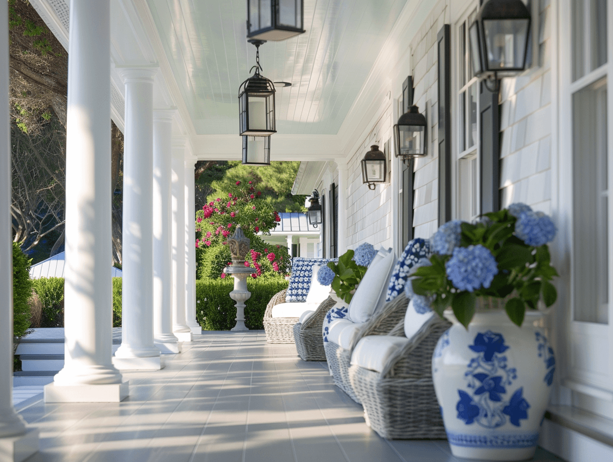 Beachy Front Porches