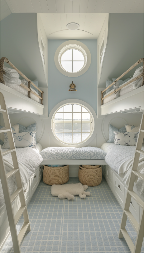 15 Coastal Bunk Room Ideas to Copy