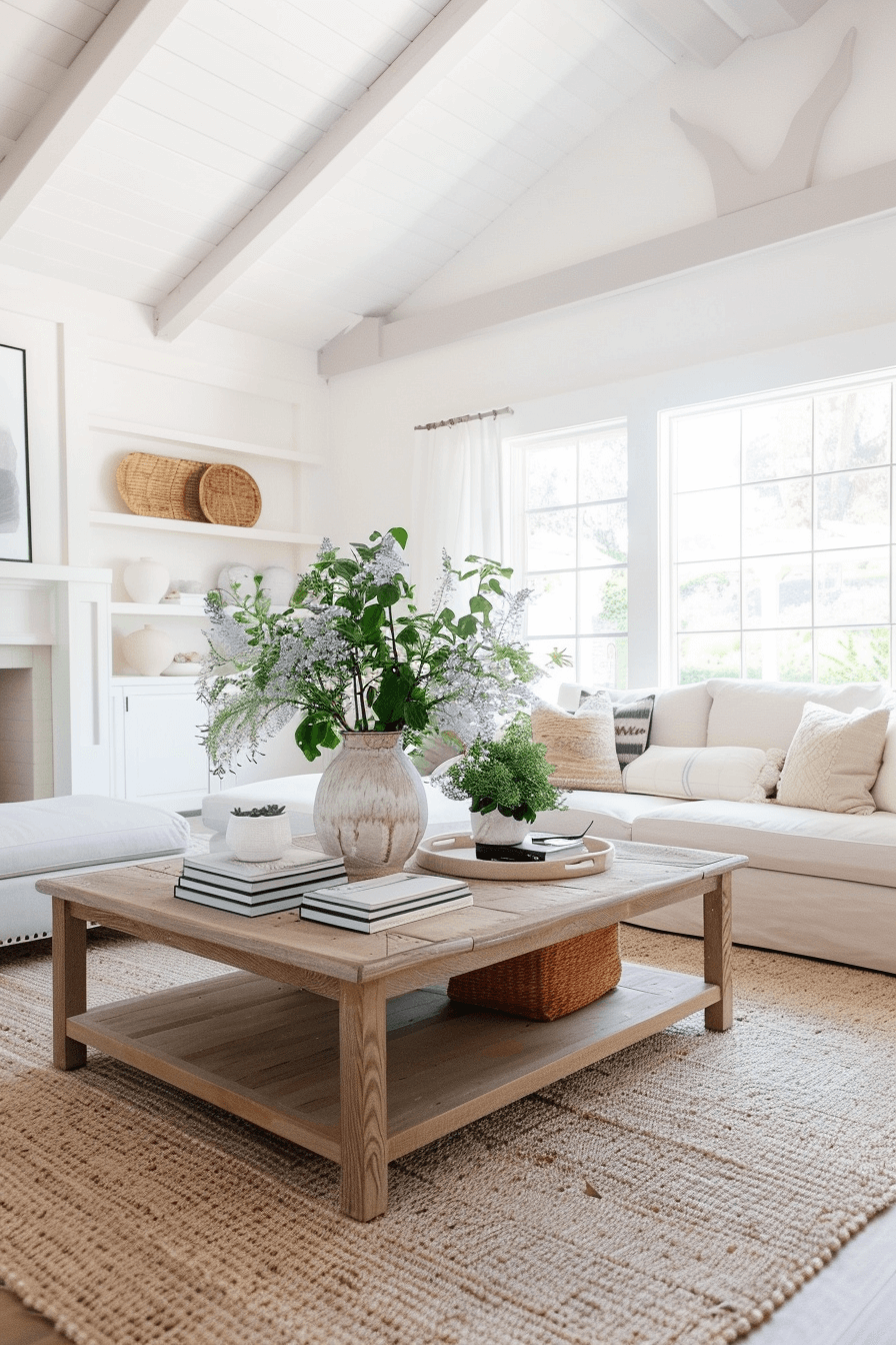 Coastal Coffee Table Centerpiece