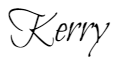 Signature of author, Kerry