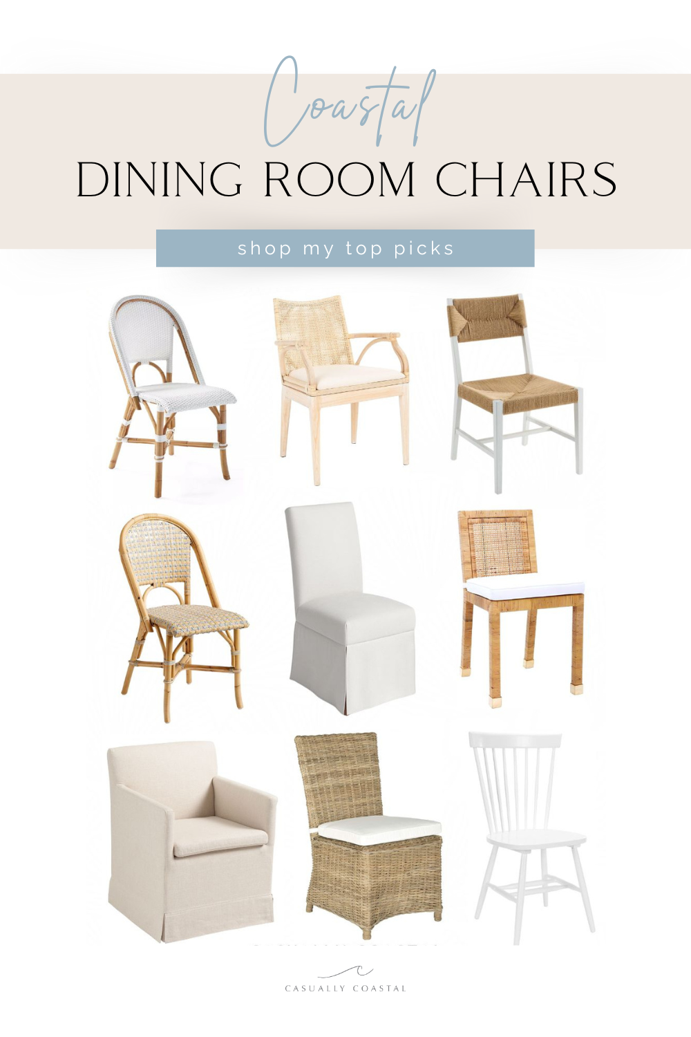 Top Picks for Coastal Dining Chairs